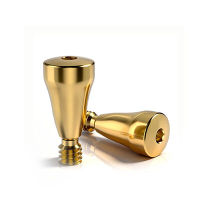 Goede prijs Grade 4 medische titanium healing abutment met superieure draad compatibiliteit online