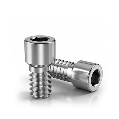 Good price Grade 5 Medical Titanium Dental Screw With Corrosion Resistance For Implant Connections online