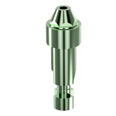 Guter Preis Medizinischer Titanium-Zahnanalog mit Korrosionsbeständigkeit gegen Säure und Alkali für die Implantat-Paarung Online