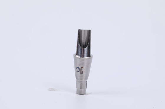 ราคาดี อุปกรณ์ที่กําหนดเอง Abutment ฟัน ด้วยเกรด 4 ทิตาเนียมการแพทย์หลายมุมสําหรับการเปลี่ยนแพทฟอร์ม ออนไลน์