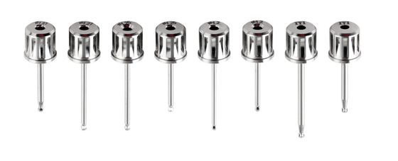 Harga yang bagus Pengemudi Prosthetic Gigi Presisi Tinggi Untuk Abutment Implan Dengan Autoclavable Stainless Steel on line