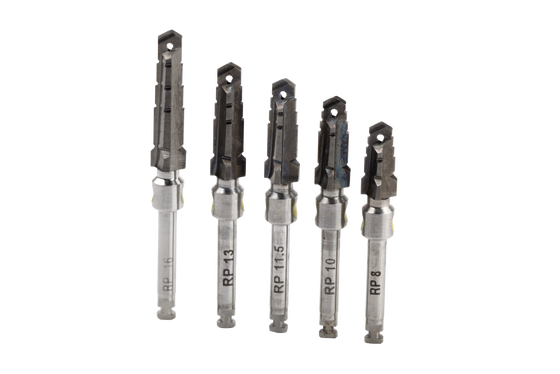 Bon prix Forage à dents en acier blanc de qualité médicale avec alliage de titane à haute conductivité thermique en ligne