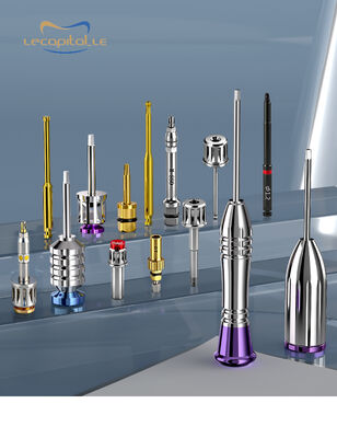 Goede prijs Titanium legering tandheelkundige driver met precisie-engineered tip en verstelbare koppelregeling voor implantatieprocedures online